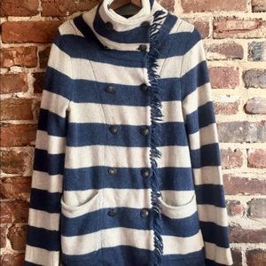 Free People 100% Lambswool Peacoat